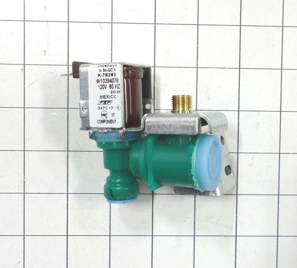 W10865826 Water Inlet Valve for Whirlpool Fridge