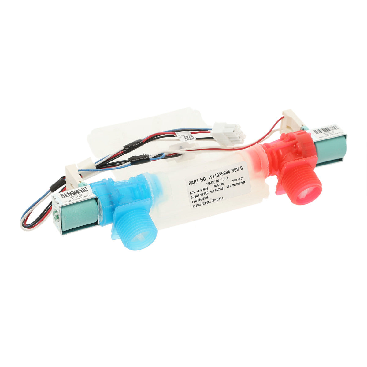 W11210459 Water Inlet Valve for Whirlpool Washer