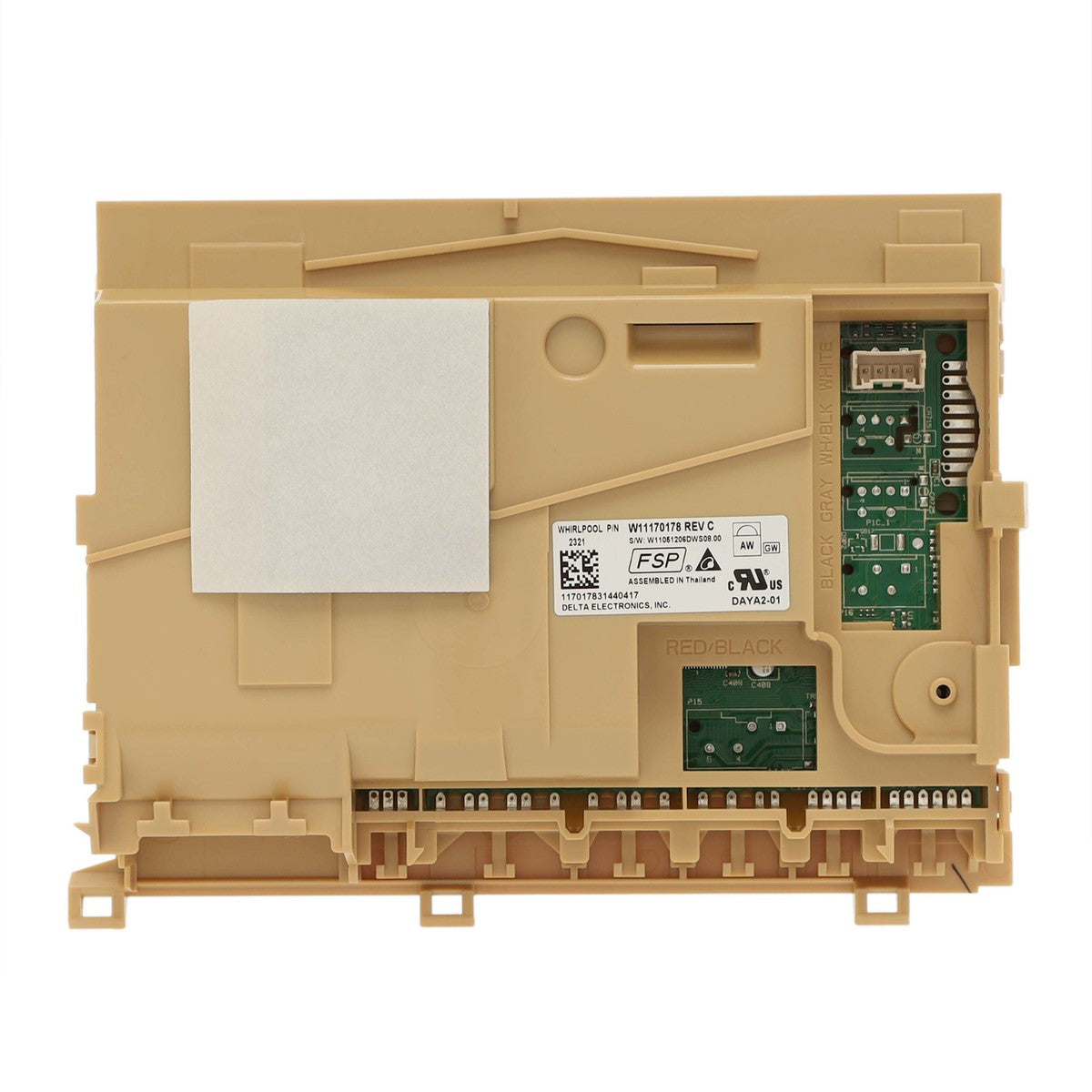 W11305296 Electronic Control Board for Whirlpool Dishwasher