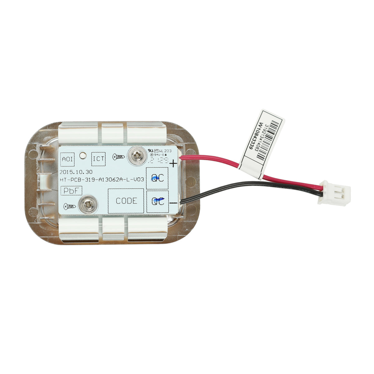 Whirlpool Refrigerator LED Kit, Part#: W11683242, 12 Chrome