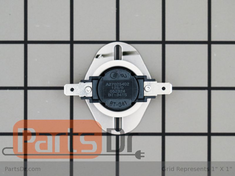 Frigidaire 5304538823 Oven Range Safety Thermostat, 125C