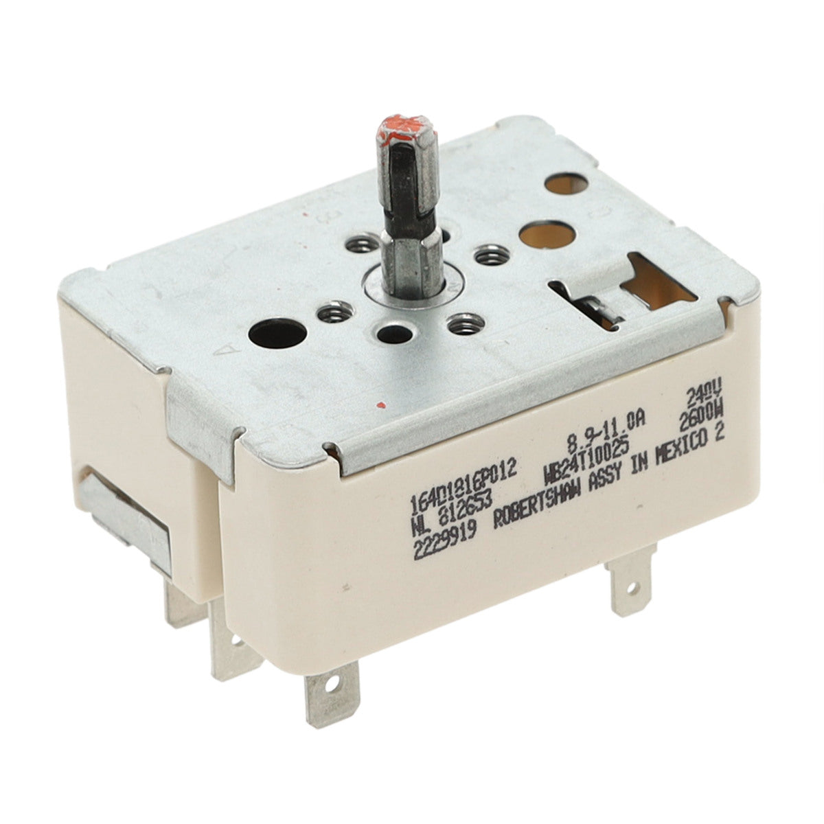 GE WG02F04192 Oven Range Infinite Switch for 8" Element