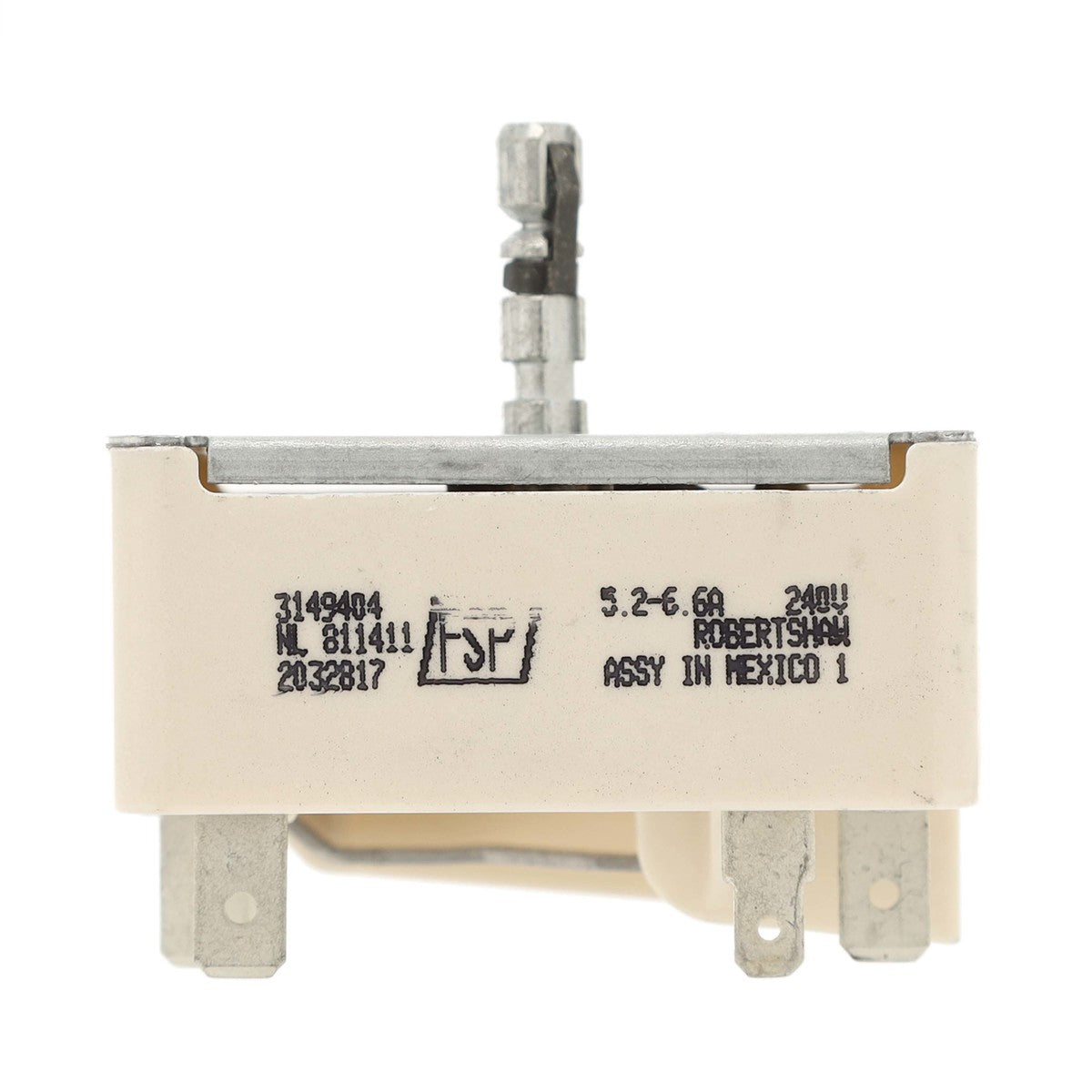 WP3149404 Inglis 6" Oven Range Infinite Switch Part