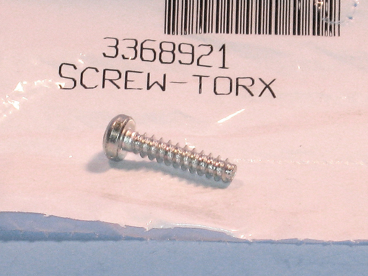 WP3368921 Torx Screw for Whirlpool Oven Range