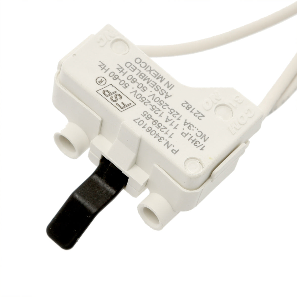 WP3406107 Door Switch for Admiral/Maytag/Whirlpool Dryers