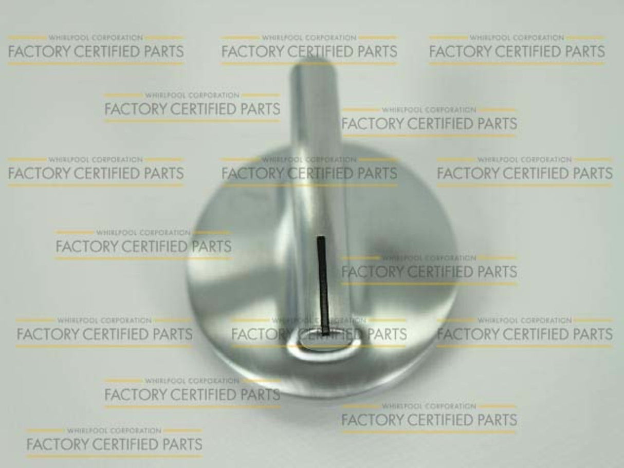 WP74010205 Stainless Steel Burner Knob for Whirlpool Stove