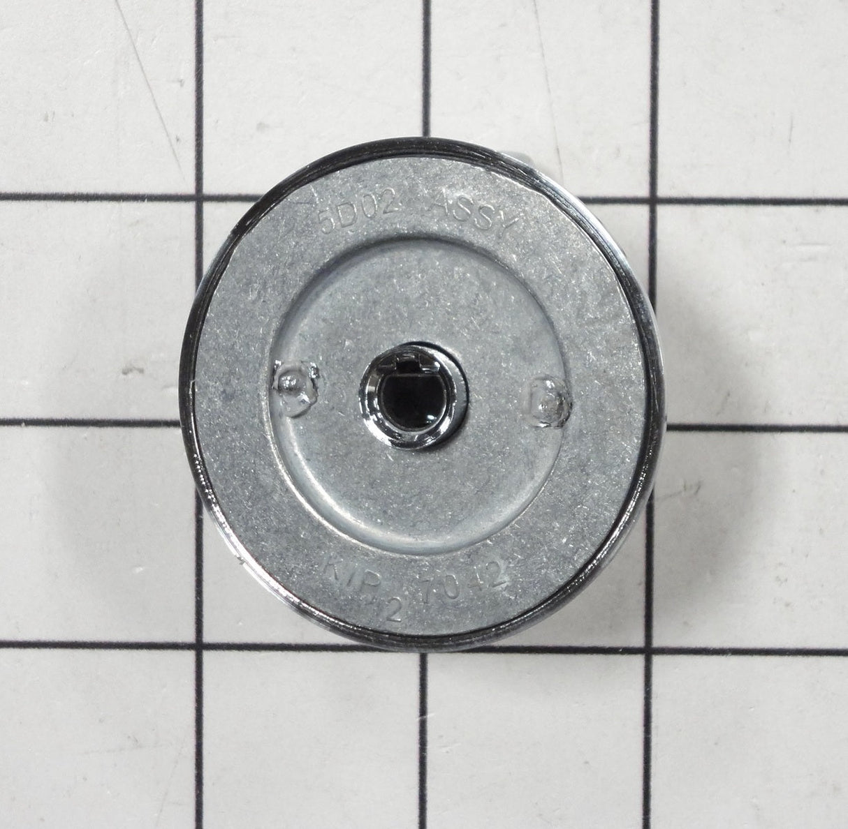 WP74011550 Stainless Steel Burner Knob for Whirlpool Oven Range