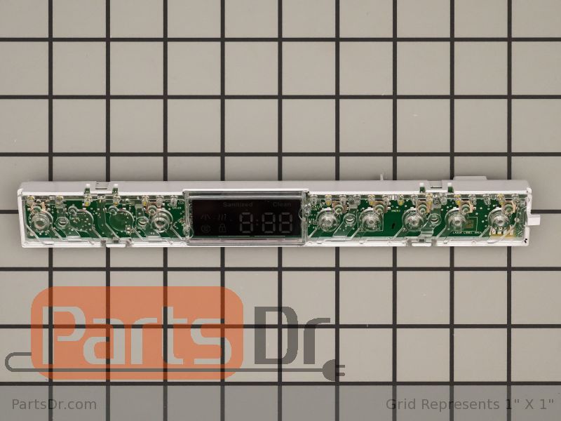 Whirlpool Dishwasher UI Panel Part W11632709