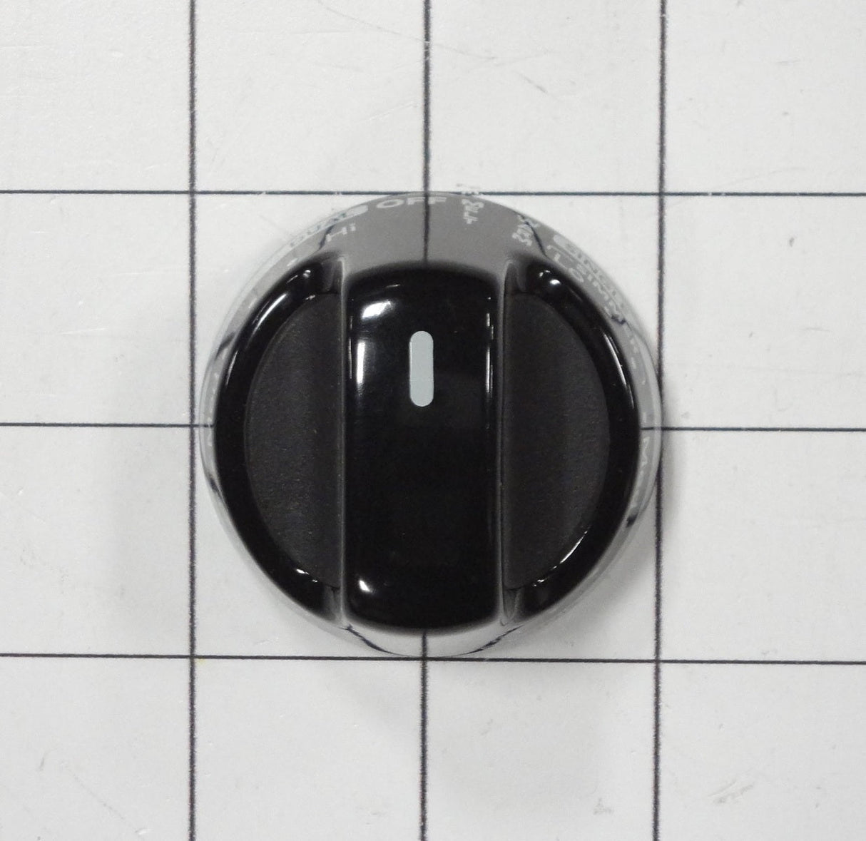 WPW10193255 Whirlpool Oven Range Knob - Black, Left & Right
