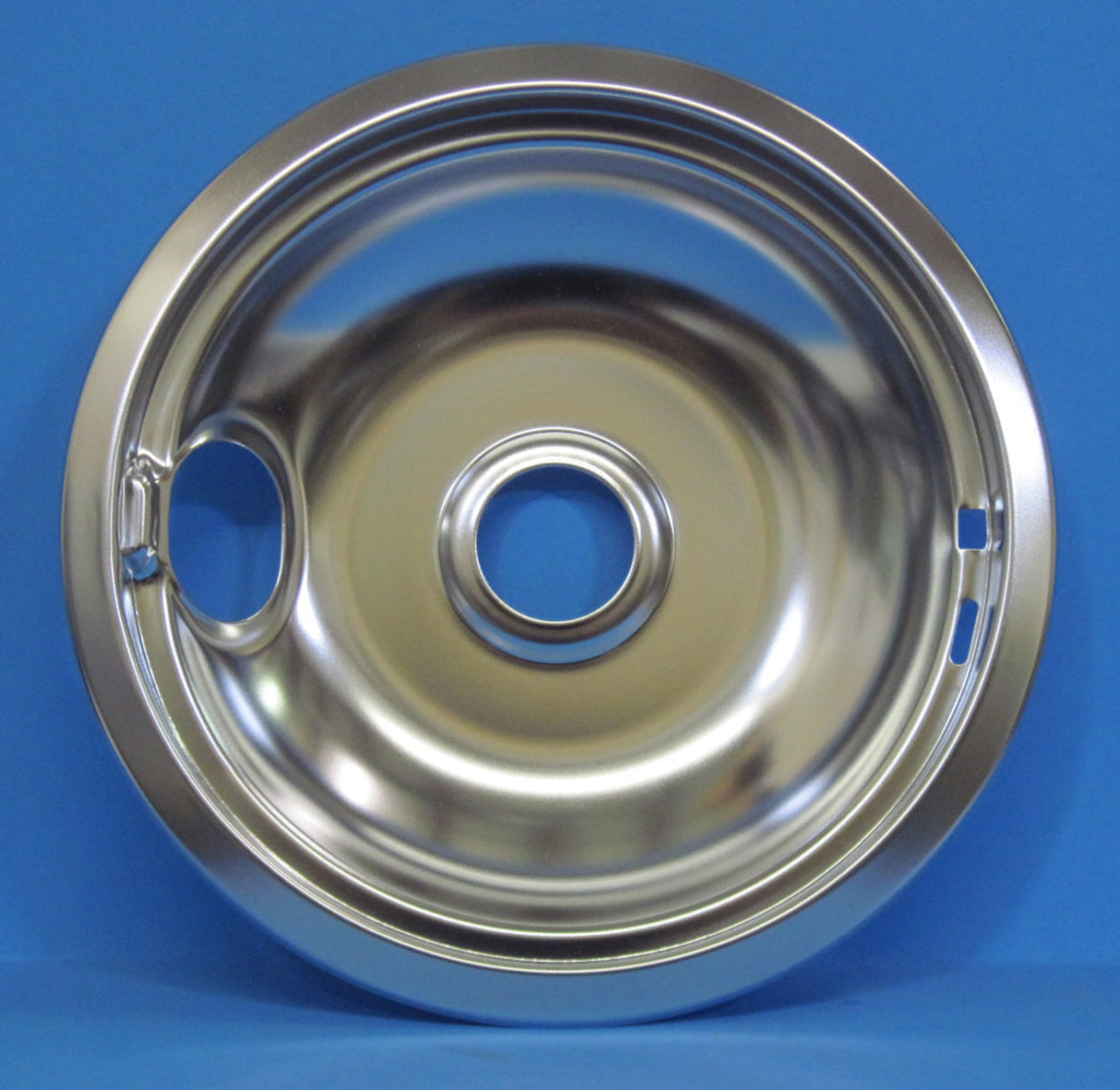 Whirlpool 8" Chrome Stove Drip Bowl - Range Part WPW10196405