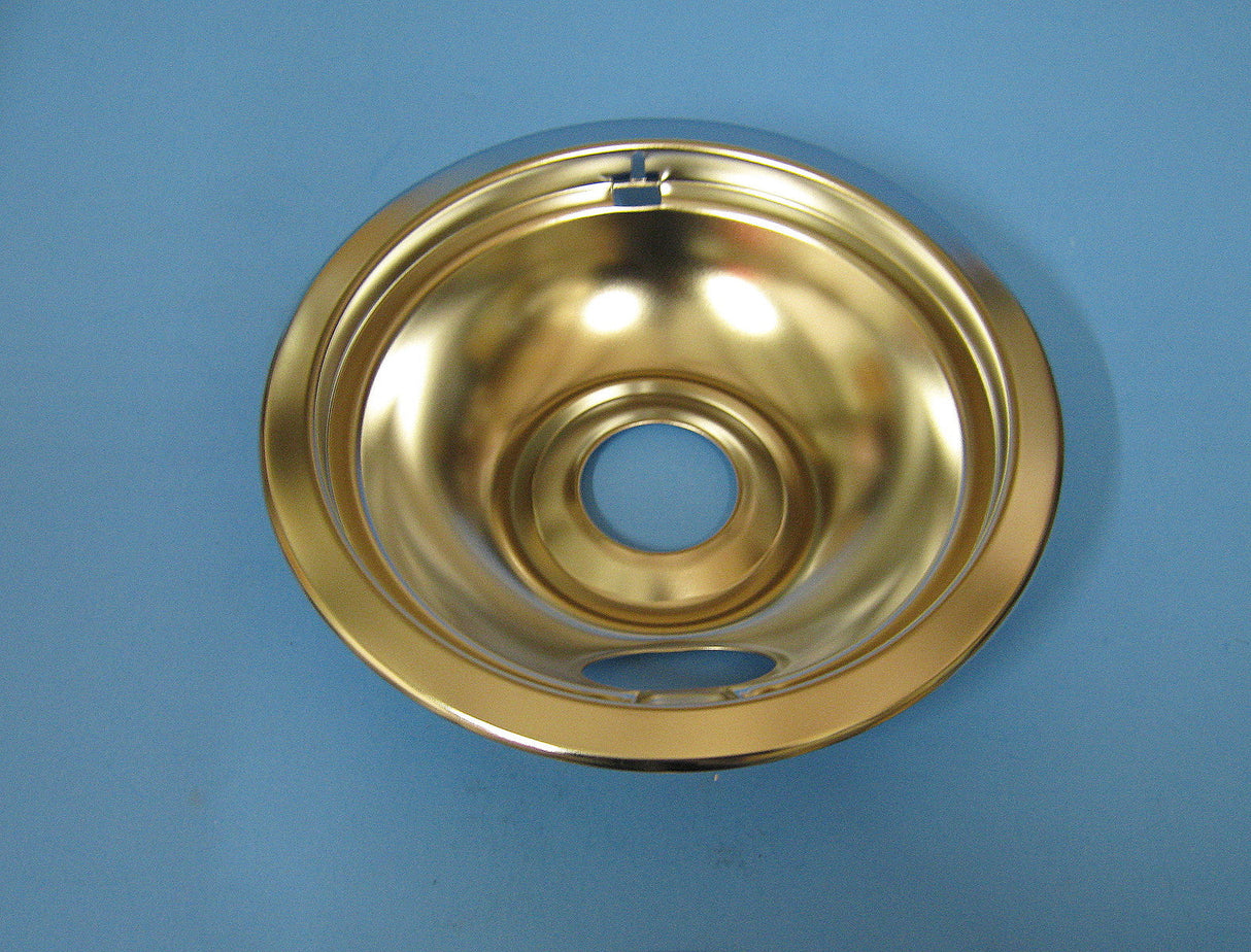 Whirlpool WPW10196406 6" Chrome Stove Drip Bowl - Oven Range Part