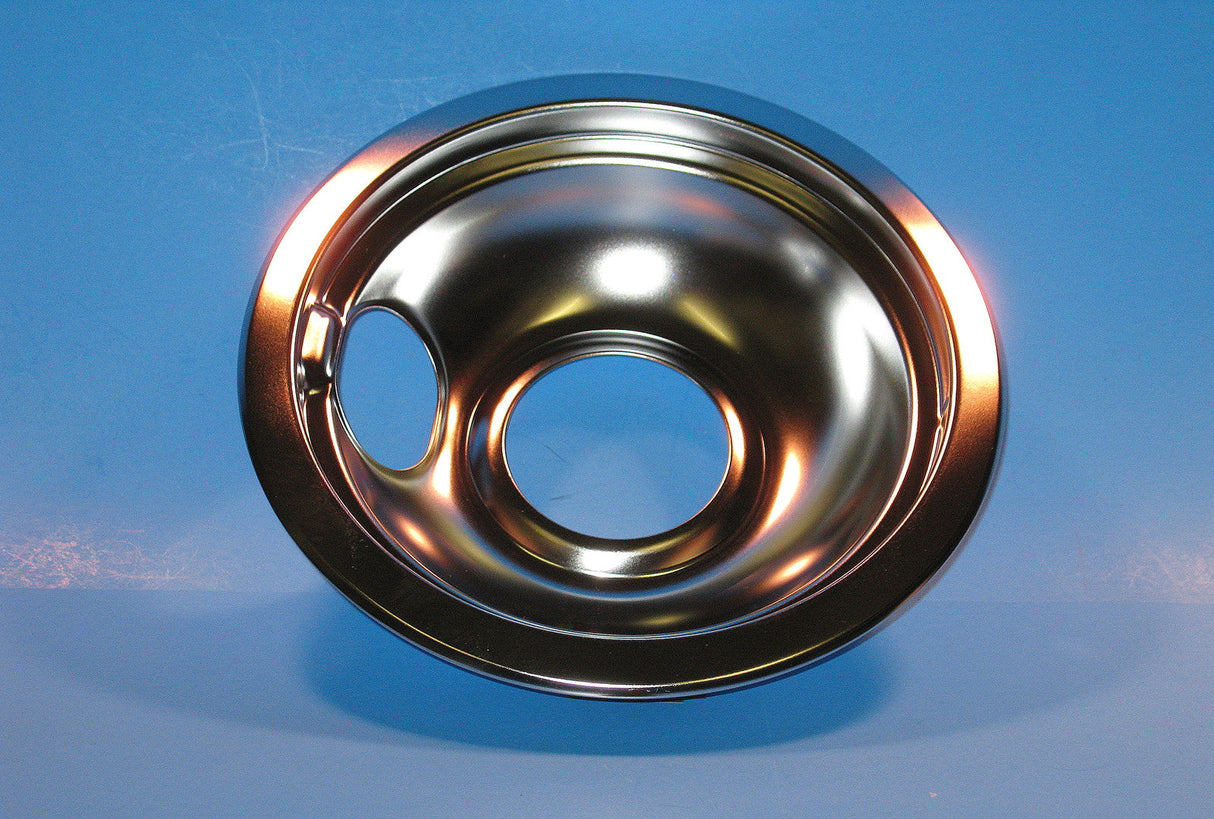 Whirlpool WPW10196406 6" Chrome Stove Drip Bowl - Oven Range Part