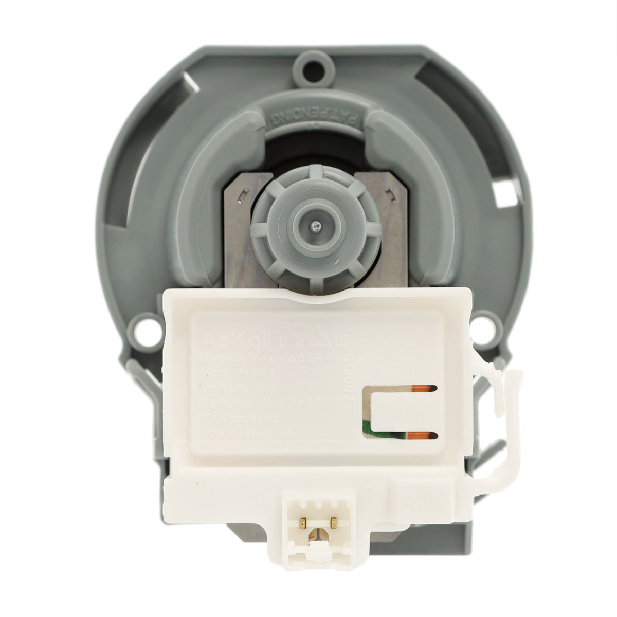 Whirlpool WPW10348269 Dishwasher Drain Pump Replacement Part