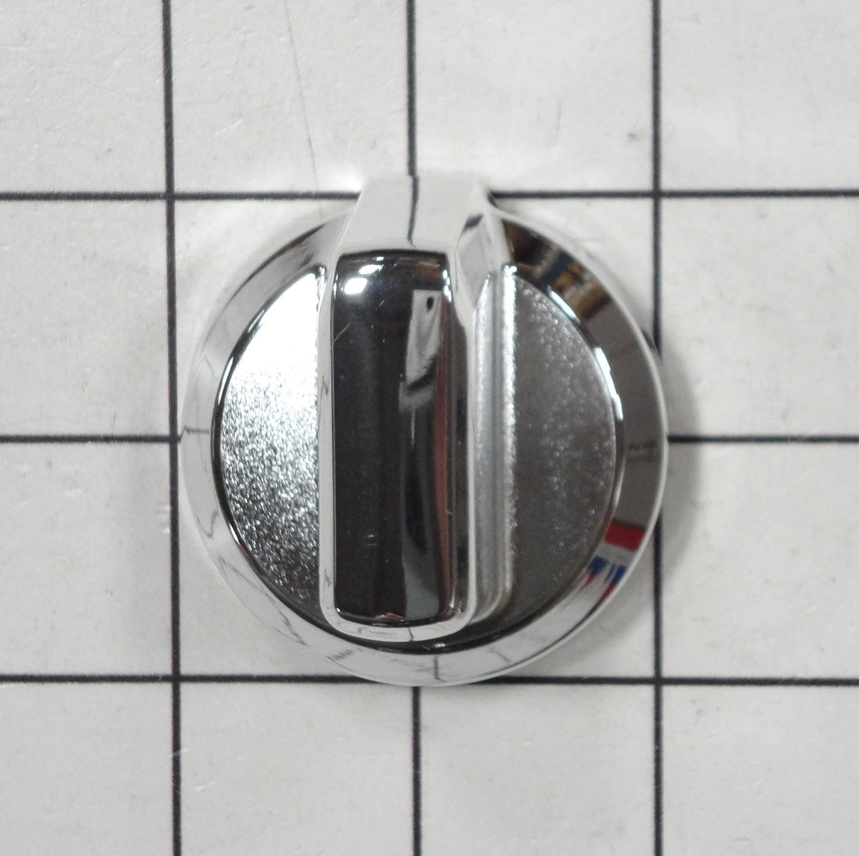 Whirlpool WPW10370186 Stainless Range Knob for Cooktop
