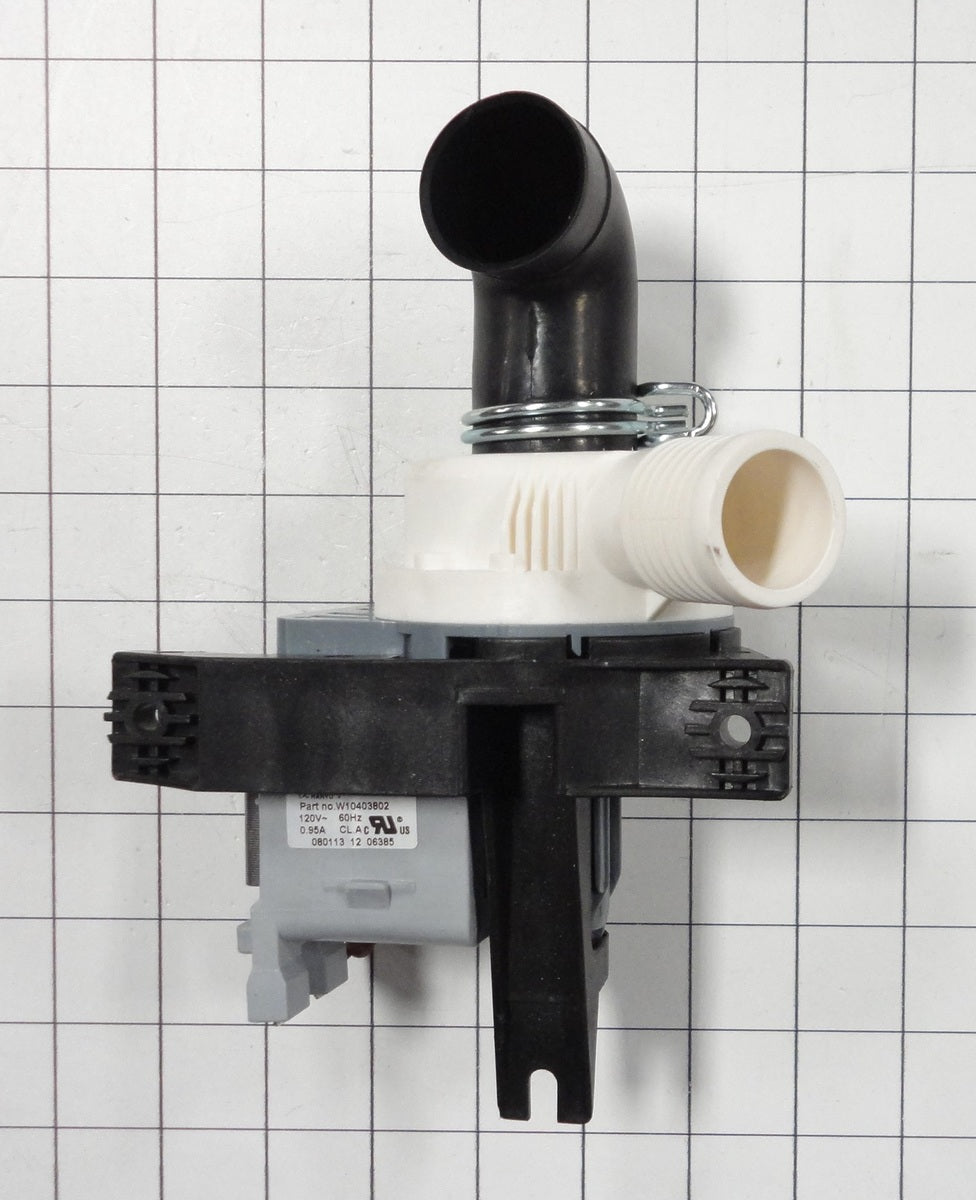WPW10403802 Water Pump for Whirlpool Washer