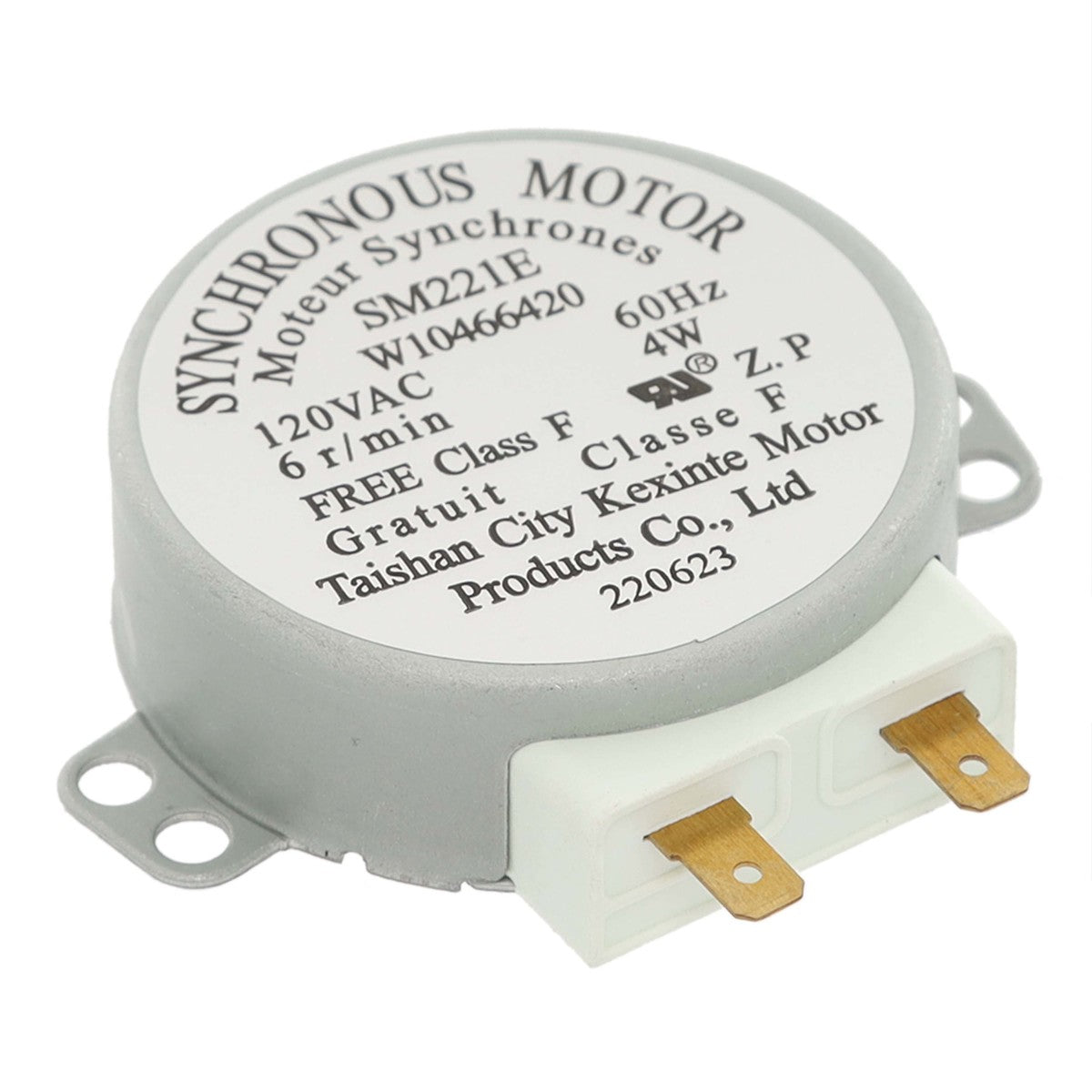 Whirlpool WPW10466420 Microwave Rotating Motor Part