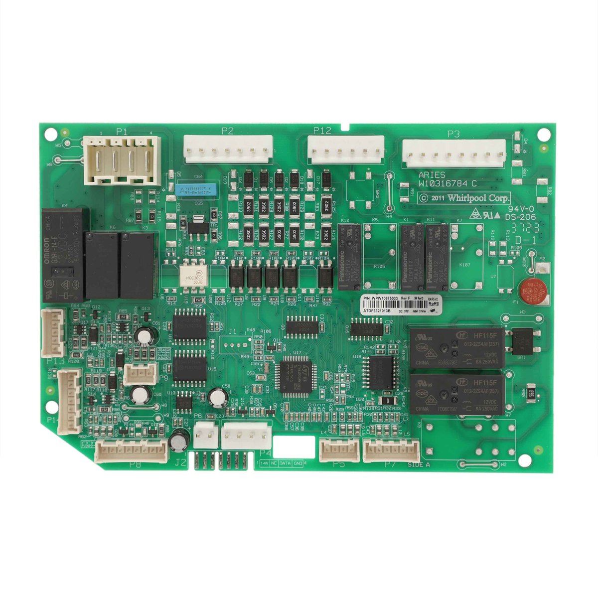 WPW10675033 Electronic Control Board for Whirlpool Fridge