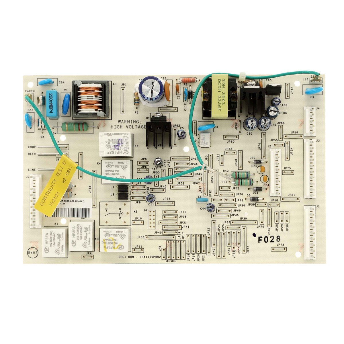 WR01F00221 Main Control Board for GE Refrigerator
