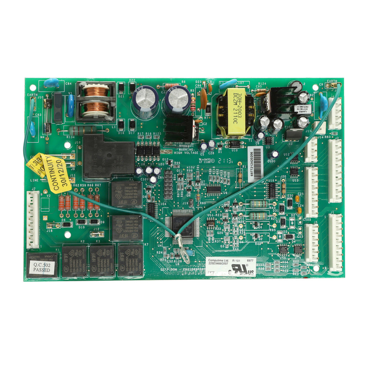 WR01F00241 Main Control Board for GE Refrigerator (Replaces WR55X11098)