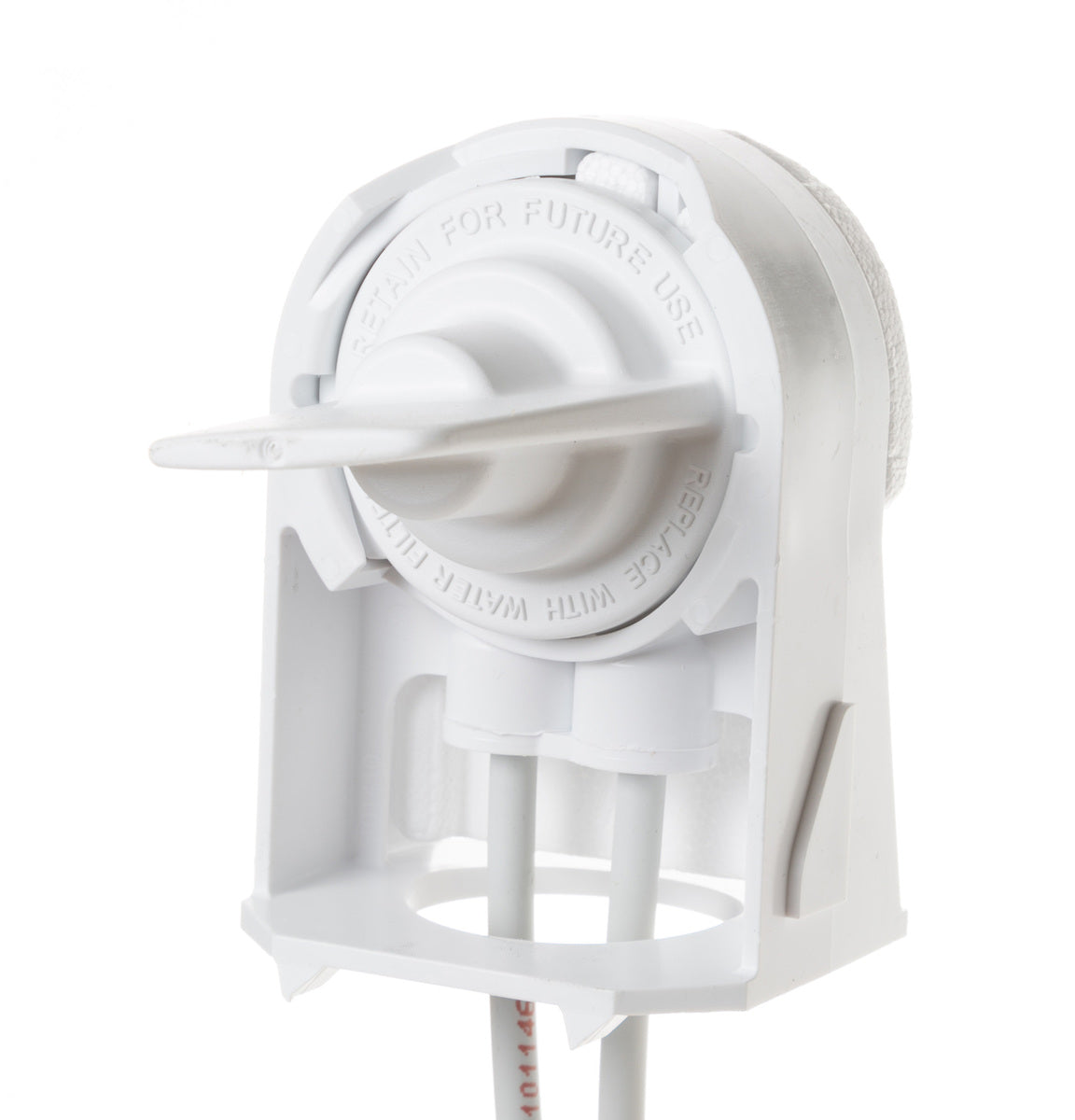 WR01F00796 Base et tube de filtre à eau pour réfrigérateur GE