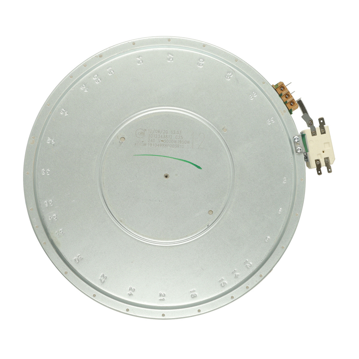 GE Oven Range Dual Haliant Element 12" Part WS01F01164