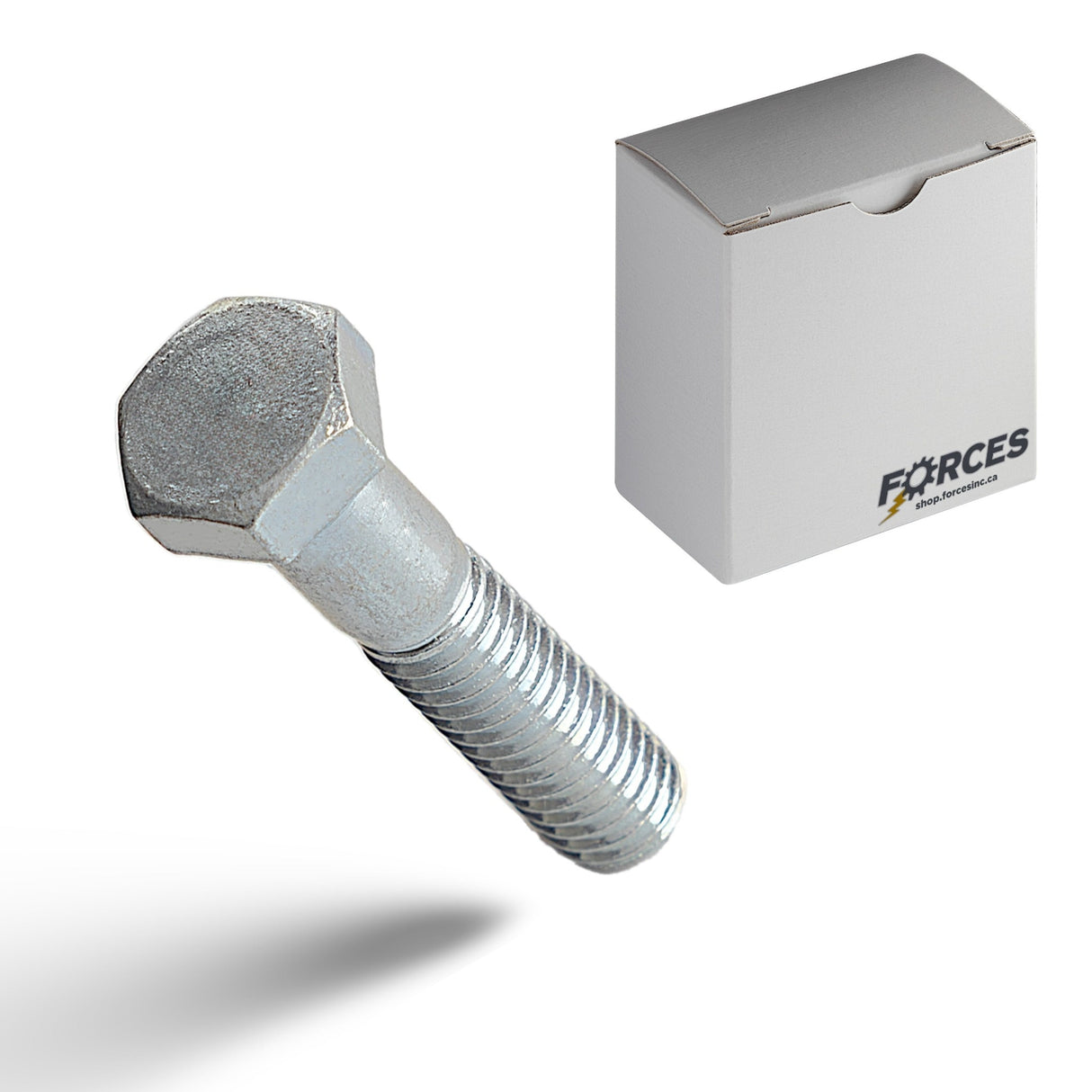 Hex Head Bolt M10-1.5 x 50mm Partial thread - Zinc Plated Class 8.8