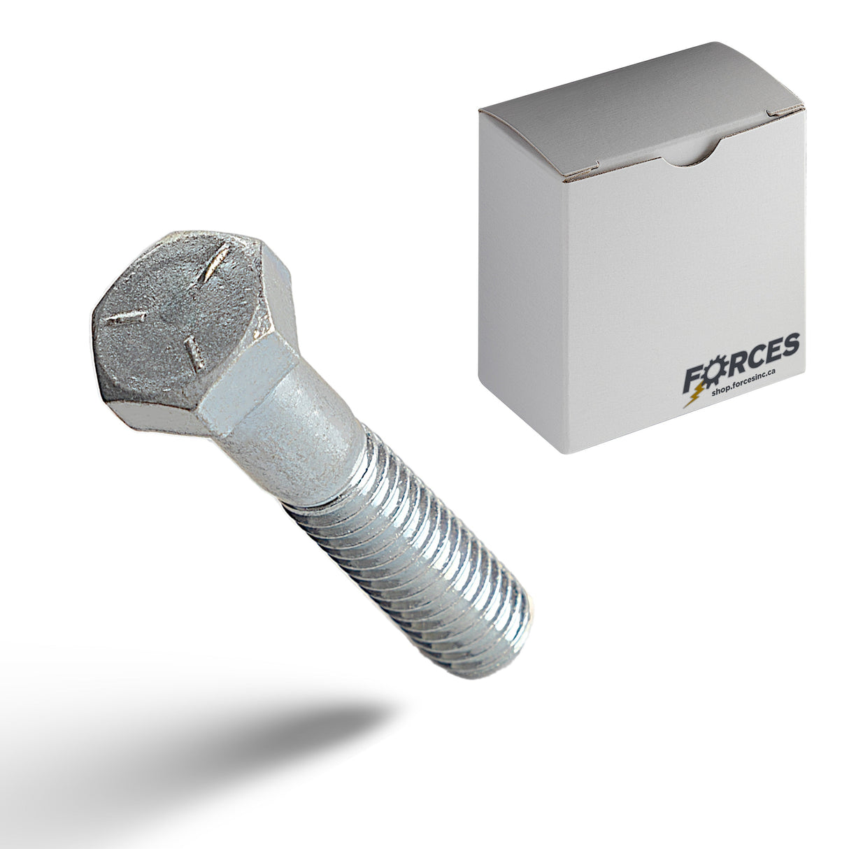 Hex Head Bolt 1/2"-13 x 6" Partial thread - Zinc Plated Grade 5