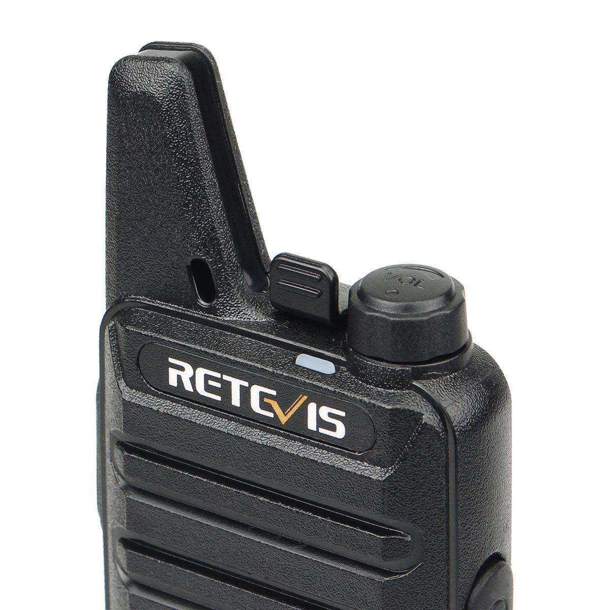 Talkie-walkie Retevis RT22 Mini Compact FRS (pack de 2)