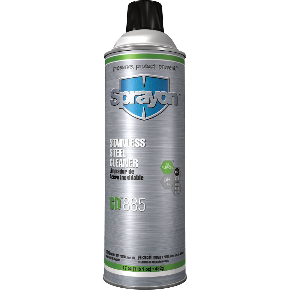 CD885 Stainless Steel Cleaner, 20 oz., Aerosol Can