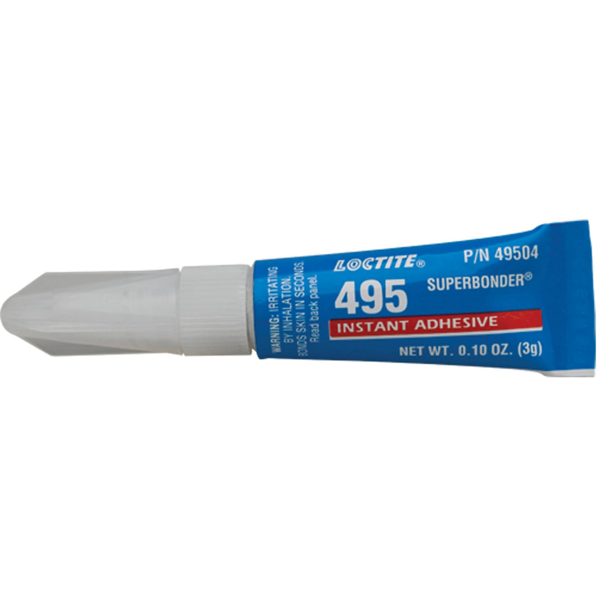 495™ Super Bonder® Instant Adhesive, Clear, Tube, 3 g