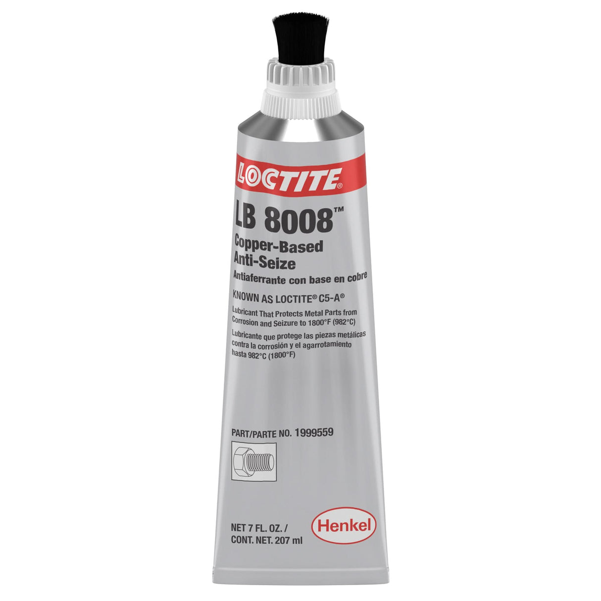 C5-A™ Copper Based Anti-Seize, 7 oz., Tube, 1800°F (982°C) Max Temp.