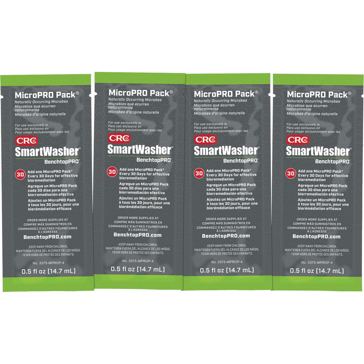 MicroPro Pack® Microbial Cleaning Agent, 0.5 oz., Packet