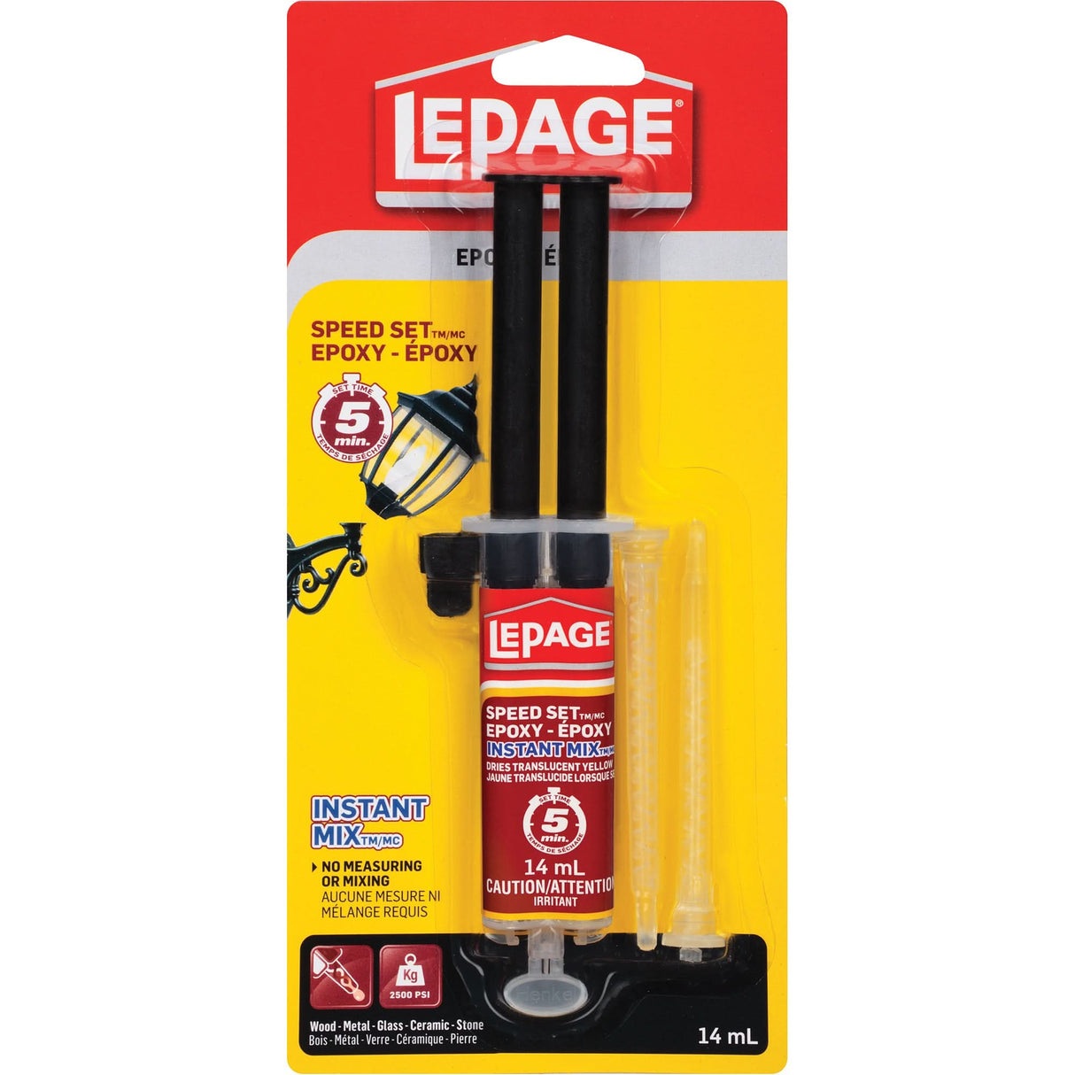 Speed Set Epoxy, 14 ml, Epoxy, Two-Part, Off-White