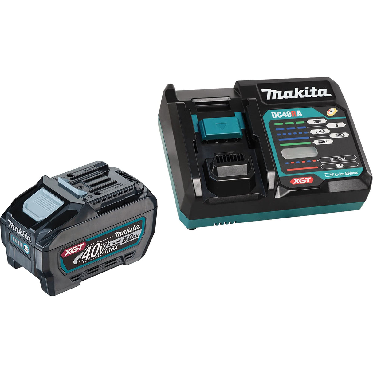 XGT 5 Ah Battery & Rapid Charger Starter Kit