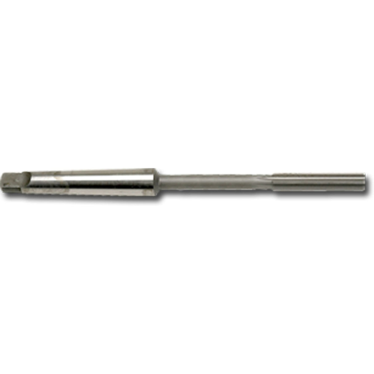 Chucking Reamer, 11/16", Straight Flute, High Speed Steel, Taper Shank