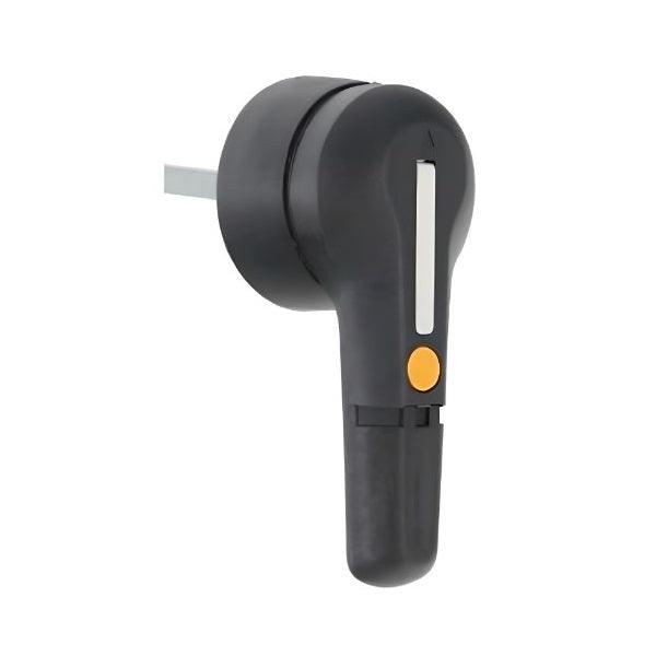 Black Extended Rotary Handle For M3 to M6 | NEH3B2
