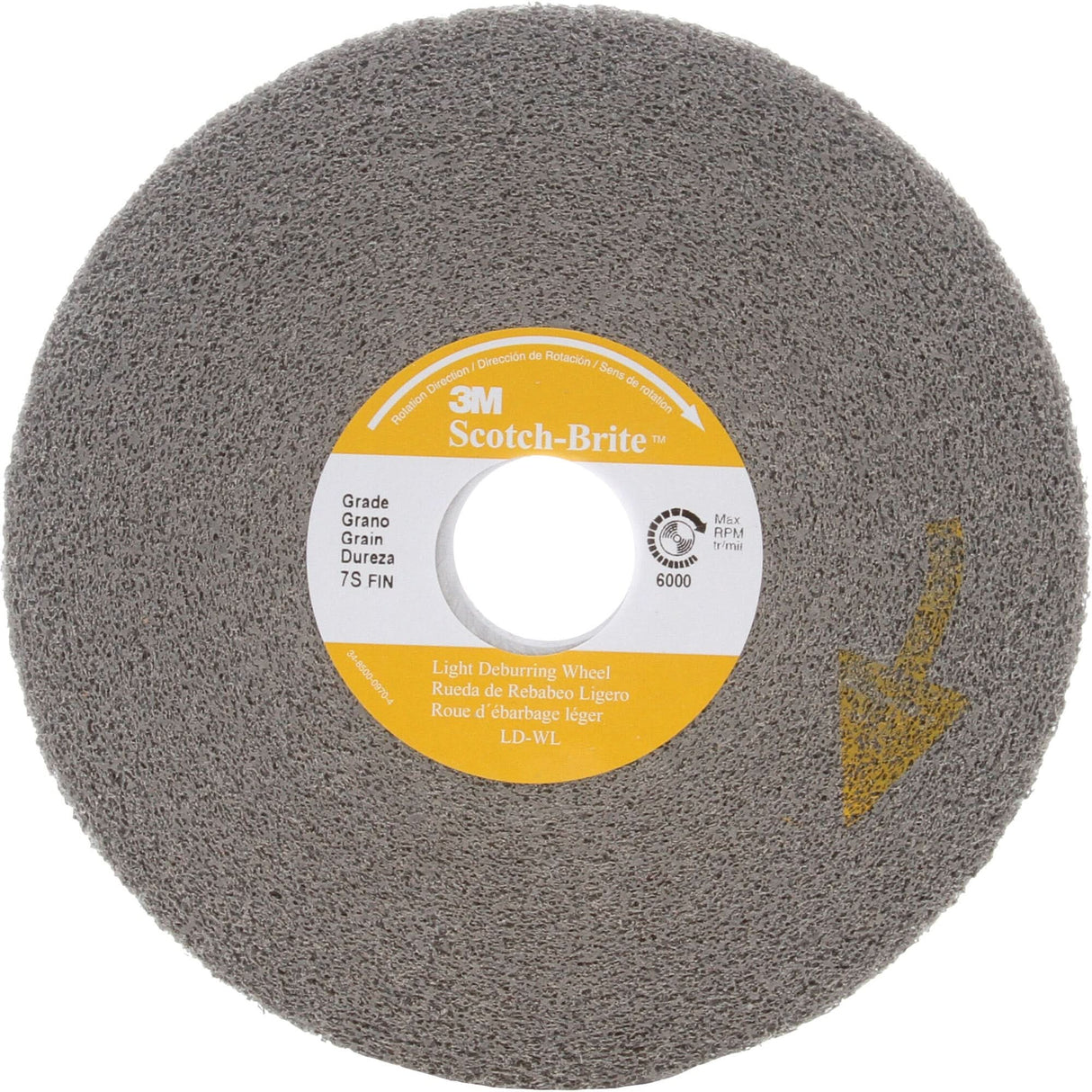 Scotch-Brite™ Light Deburring Wheel LD-WL