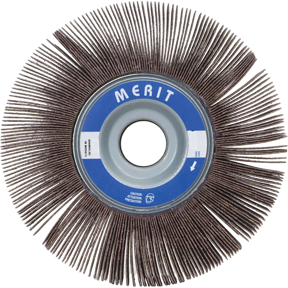 High Performance Flap Wheel, Aluminum Oxide, 120 Grit, 8" x 2" x 1"