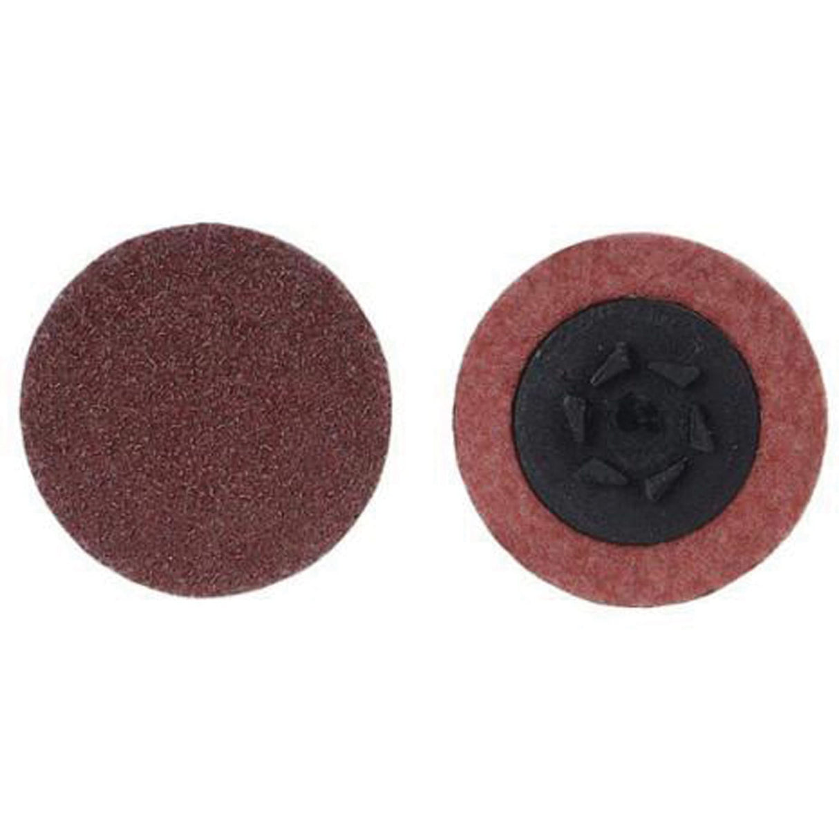 Quick-Change Cloth Disc, 2" Dia., 80 Grit, Aluminum Oxide