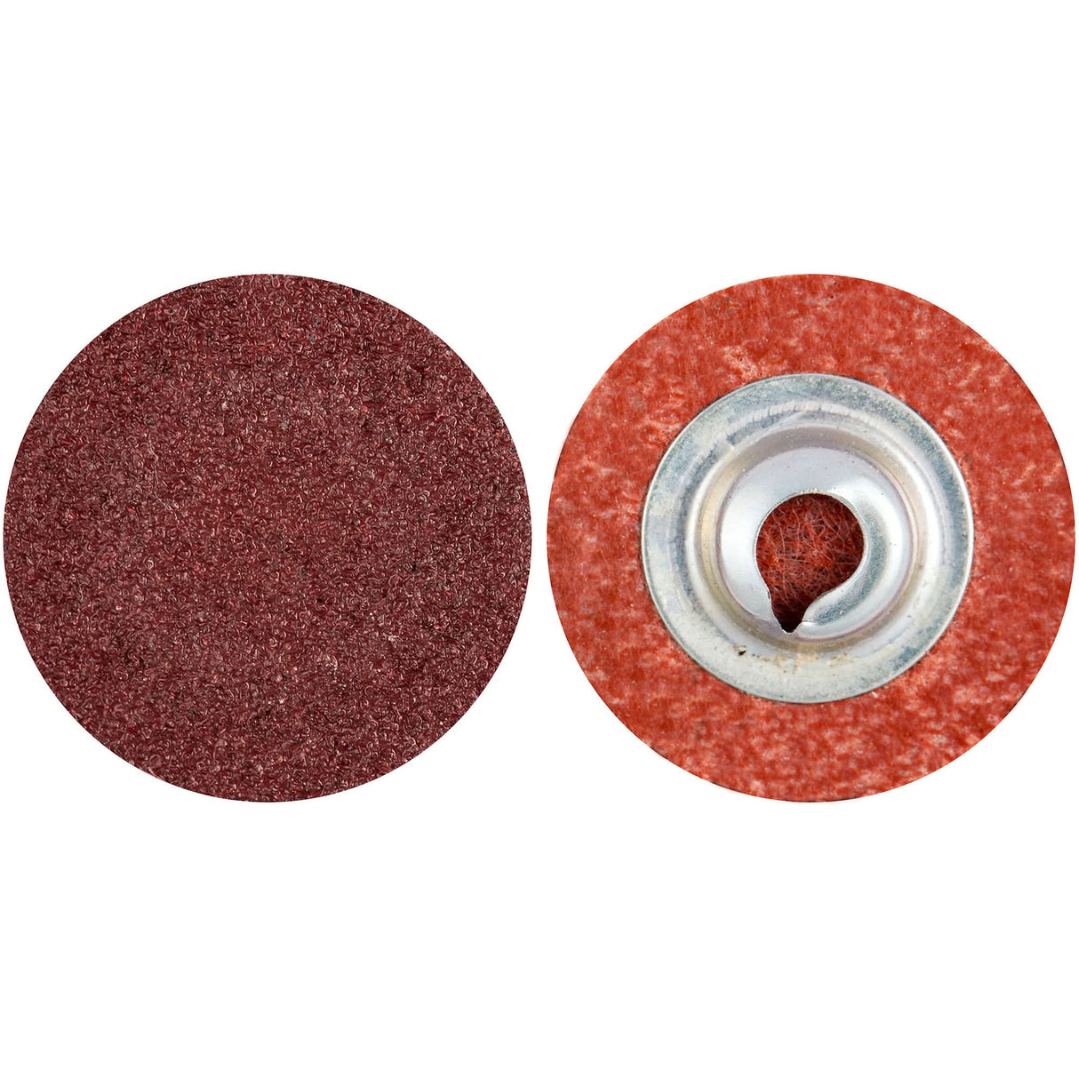 Quick-Change Surface Preparation Disc, 1" Dia., 50 Grit, Aluminum Oxide