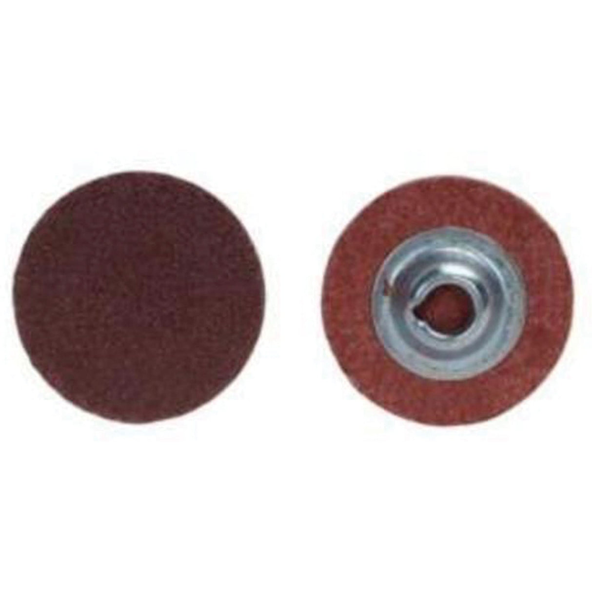 Quick-Change Cloth Disc, 2" Dia., 36 Grit, Aluminum Oxide