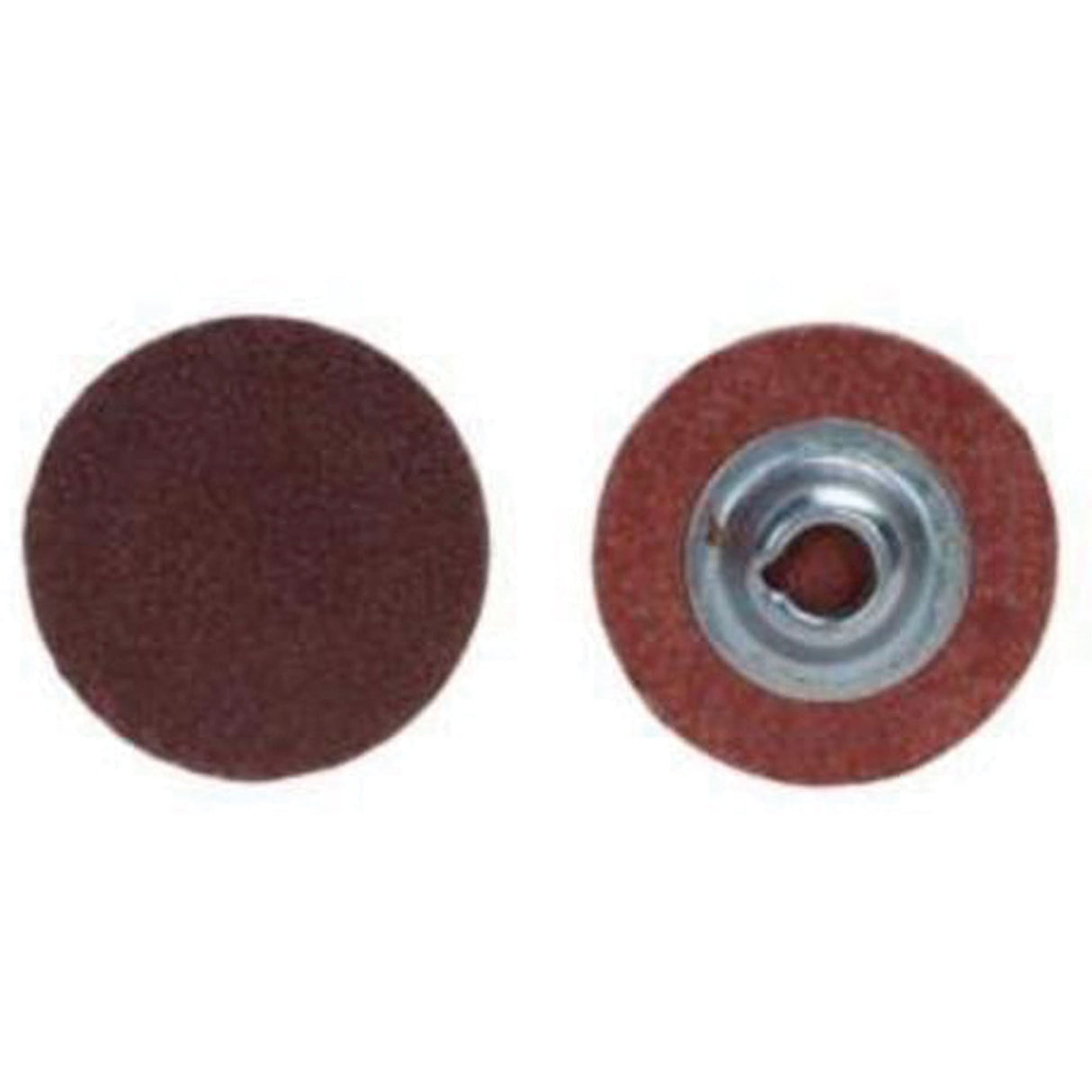 Quick-Change Cloth Disc, 3" Dia., 60 Grit, Aluminum Oxide