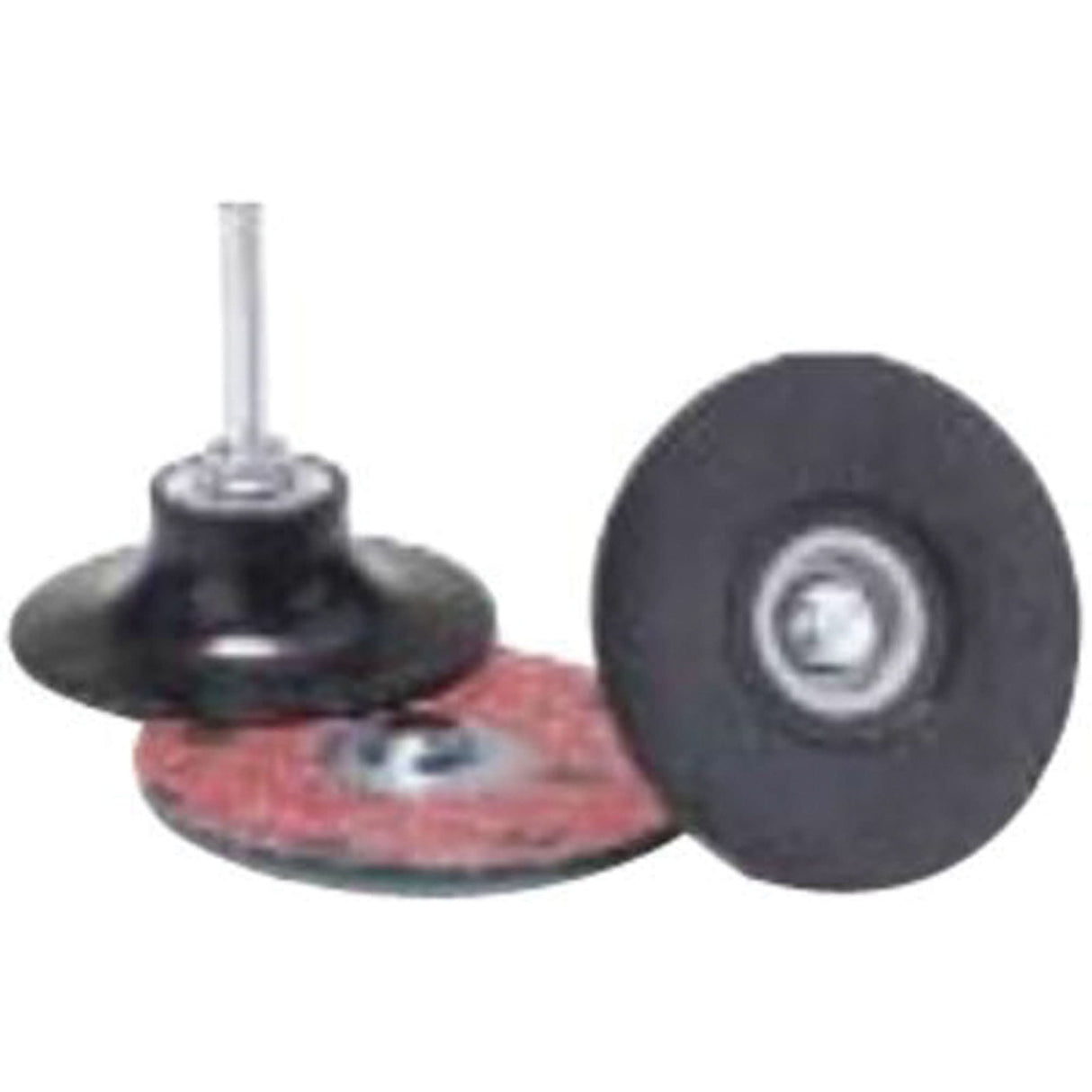 Quick-Change Cloth Disc, 2" Dia., 100 Grit, Aluminum Oxide