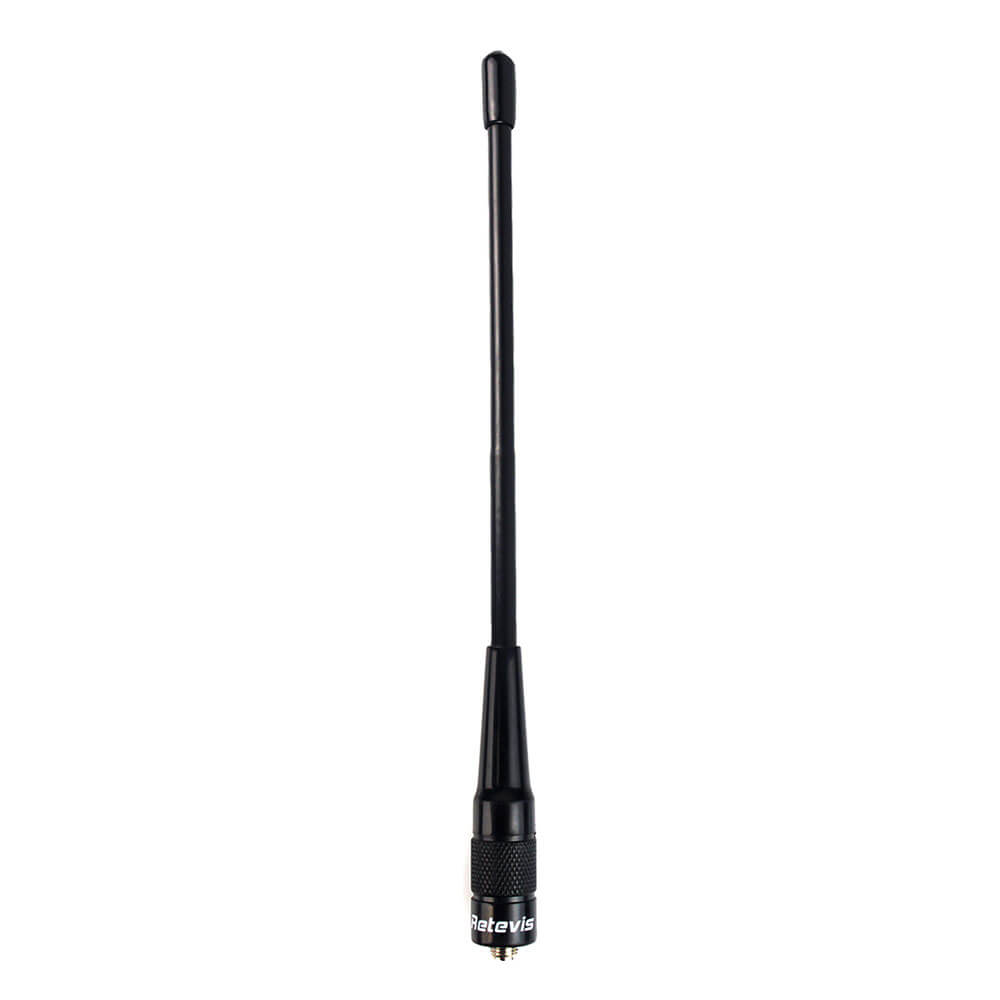 Antenne de remplacement flexible Retevis RHD-701 bibande (SMA-femelle)