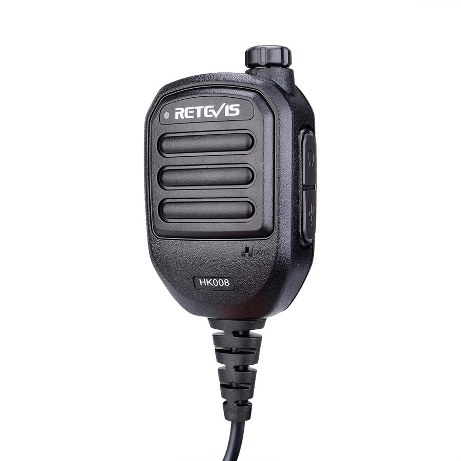 Microphone haut-parleur amplifié actif Retevis HK008 (Kenwood 2 broches)
