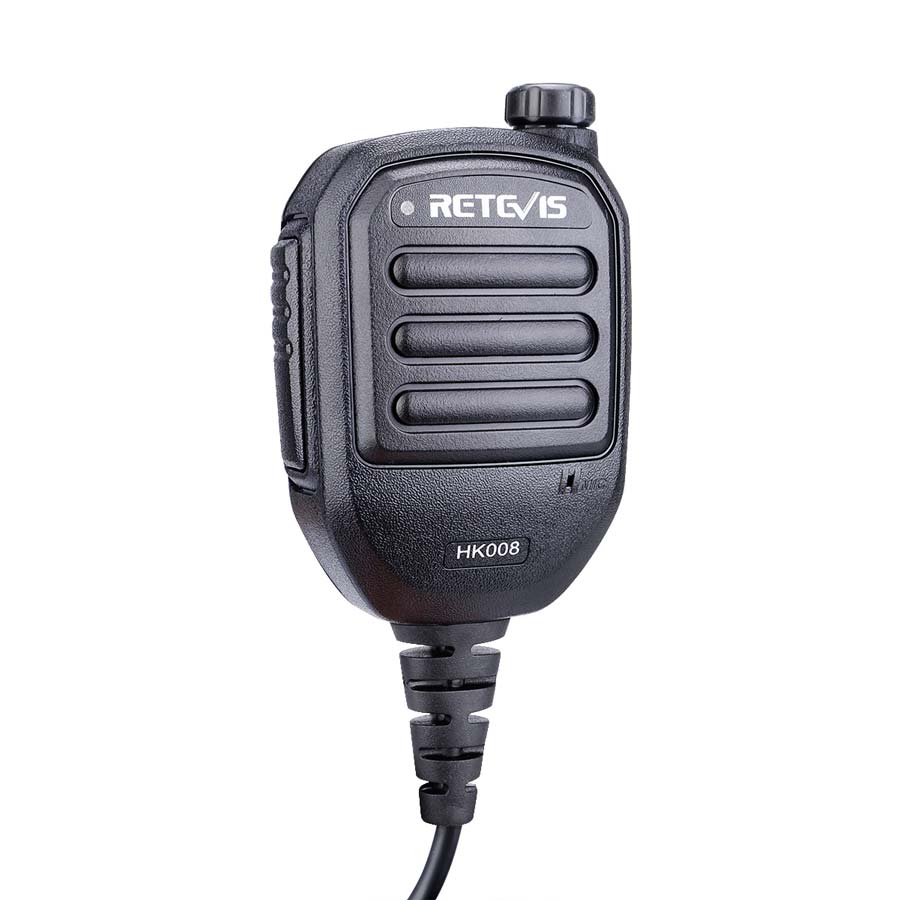 Microphone haut-parleur amplifié actif Retevis HK008 (Kenwood 2 broches)
