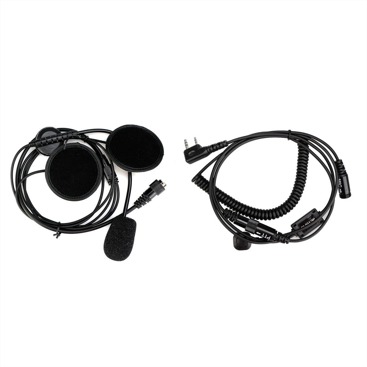 Casque Retevis EHK008 pour moto et sports motorisés (Kenwood 2 broches)