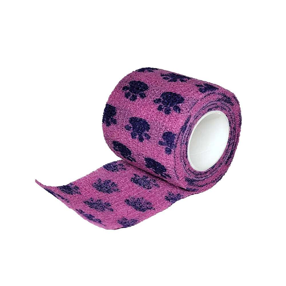 Cohesive Bandage, Veterinarian Wrap, 2" x 5 YD, Self-Adhering Wrap Bandage