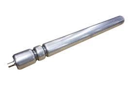 Conveyor Rollers 1.90" Dia. (2) Groove Hex Shaft 7/16" 16 Ga Galvanized