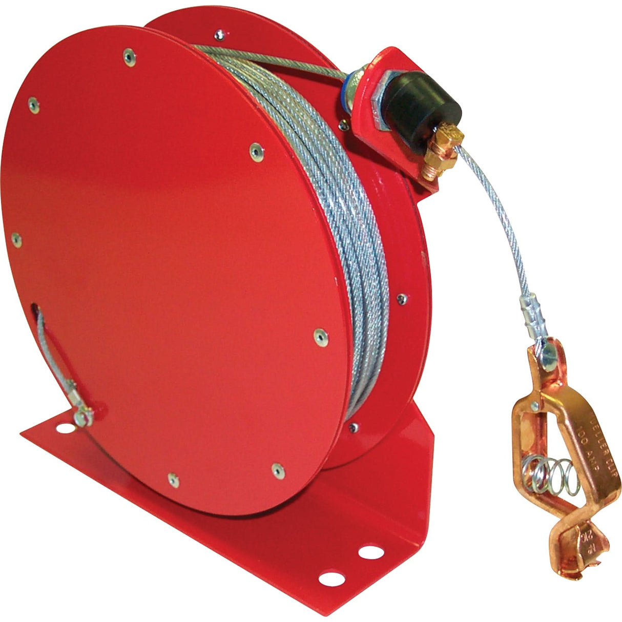 Retractable Grounding Wires, 50' Length, Heavy-Duty